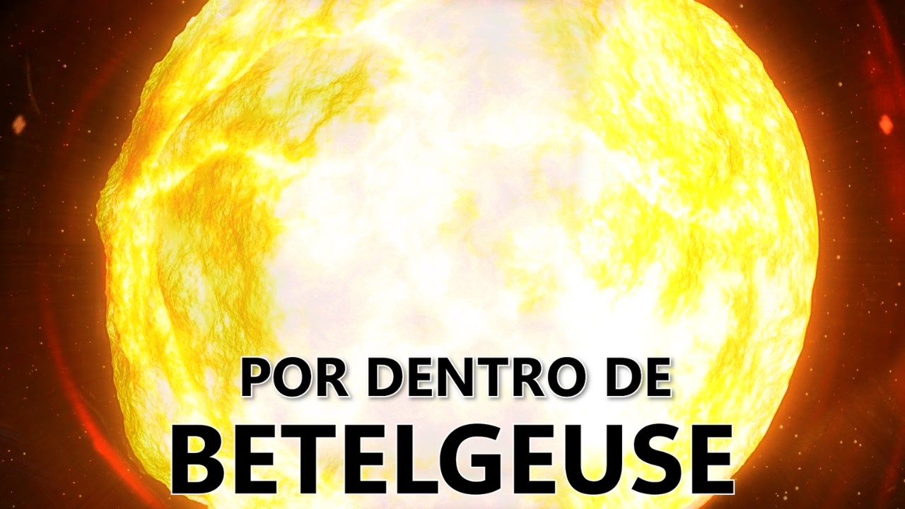 O que EXISTE DENTRO da ESTRELA BETELGEUSE?