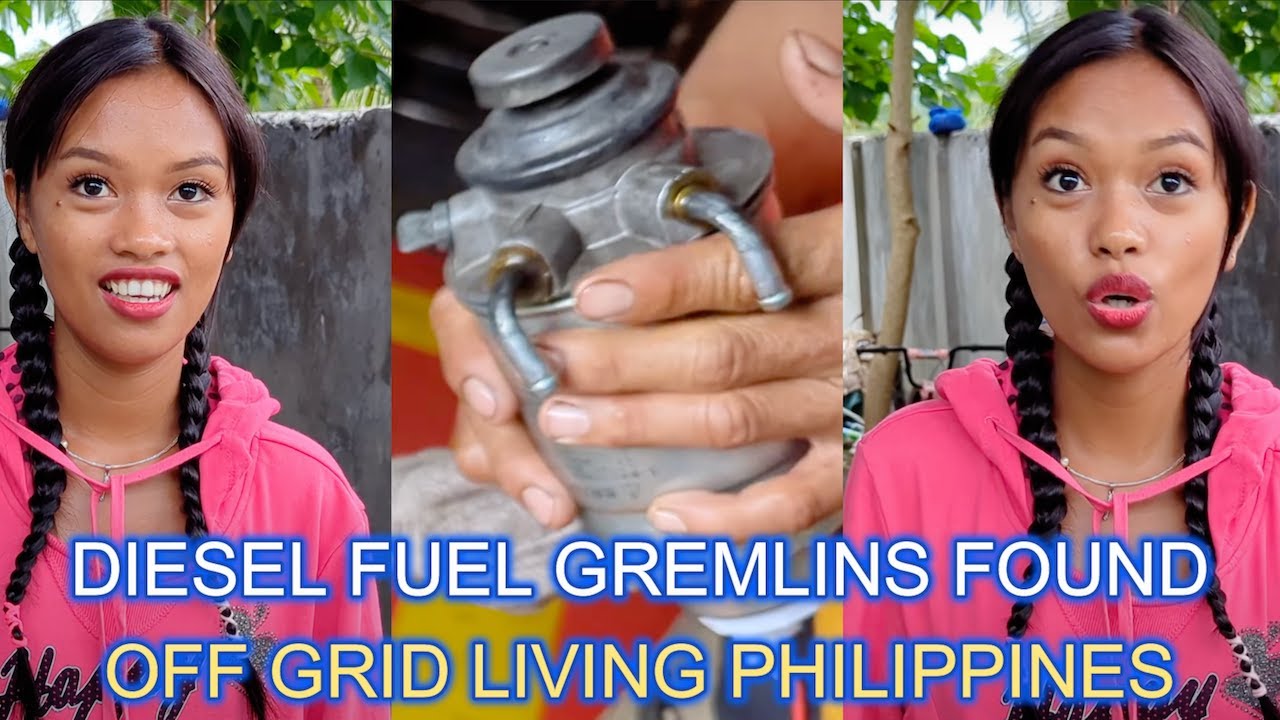 🇵🇭 PAJERO DIESEL FUEL GREMLINS LOSE THE WAR! CRAZY DISCOVERY! Off Grid Filipina Living Philippines