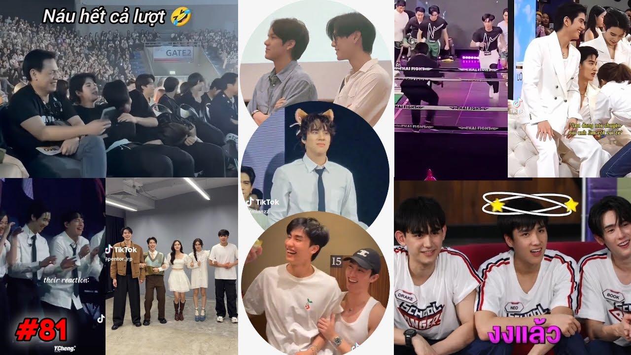 [Tổng hợp TikTok] Cuối tuần giải trí xả tress cùng các Mỹ nam an tĩnh  nhà GMMTV #81