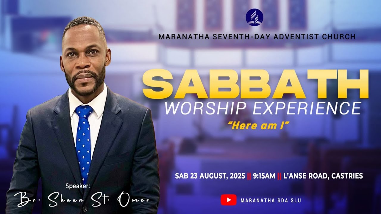 Maranatha Seventh-day Adventist Church || Sabbath Church Service || Here I Am || 23.08.2025