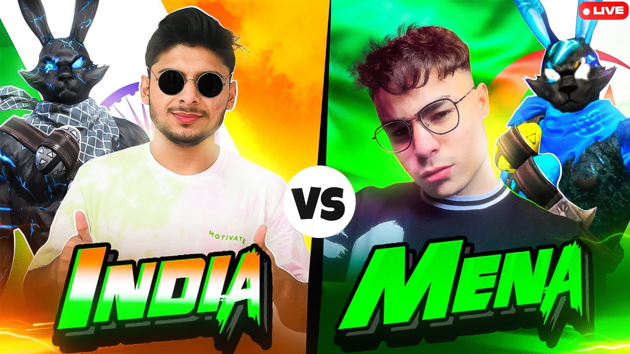 INDIA VS MENA 🥵|| BIGGEST INT TOURNAMENT 🔥😈 PRACTICE MATCHES  #nonstopgaming - free fire live
