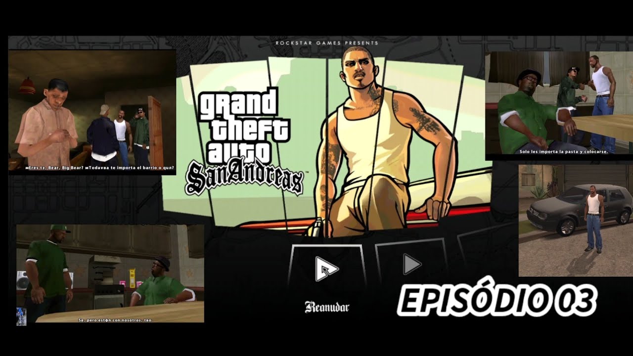 EP.03 / JOGANDO GTA SA MODIFICADO NO CELULAR SAMSUNG S20 🎮 🕹 