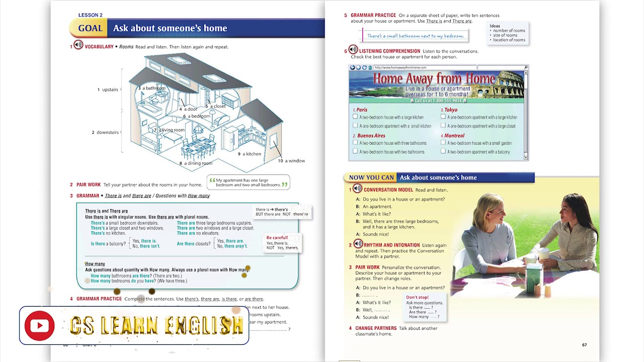 Top Notch Fundamental B: U8L2: Ask about someone's home
