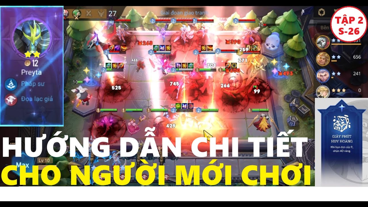 HƯỚNG DẪN CHI TIẾT CHO NGƯỜI MỚI CHƠI MÙA S26 | Cờ Cá Chép Liên Quân S26 #2