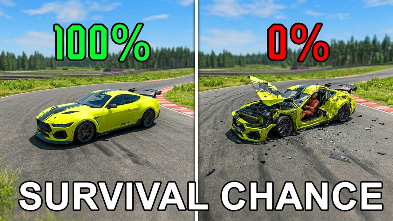 Realistic Survival Chance Crashes #12 | BeamNG.drive