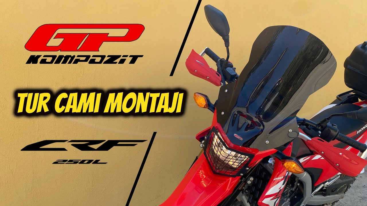 Honda CRF 250 L / GP Kompozit Tur Camı