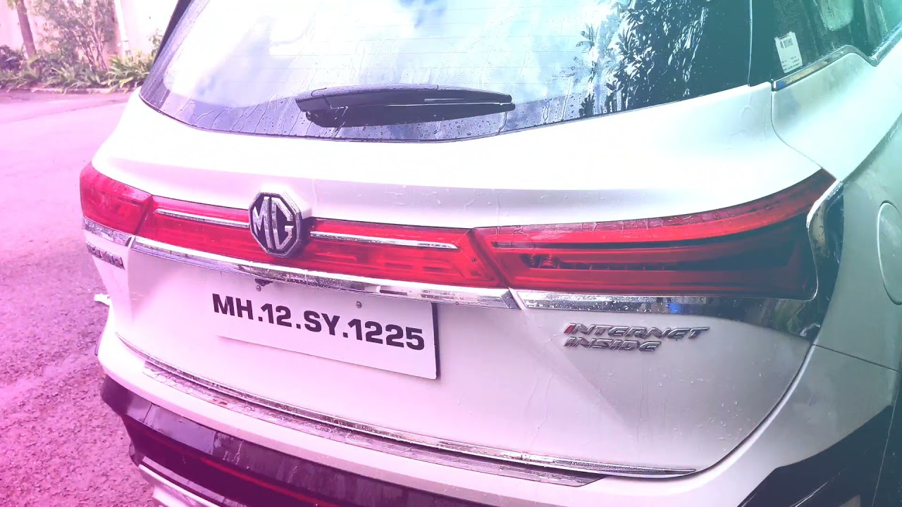 MG hector SUV Car | foam wash | at doorstep by @ intriwa cloud garage. #Pune