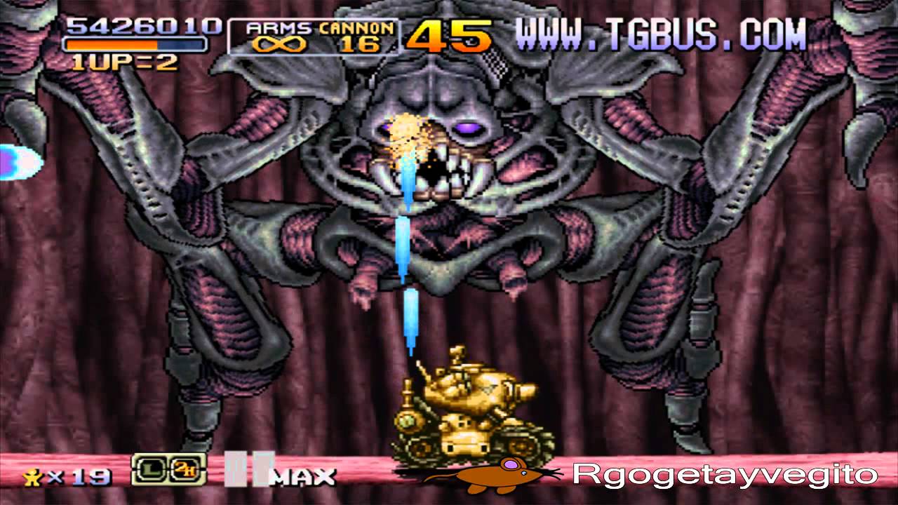 Metal Slug 1,2,3,4,5,6,X y XX los últimos jefes/All final boss