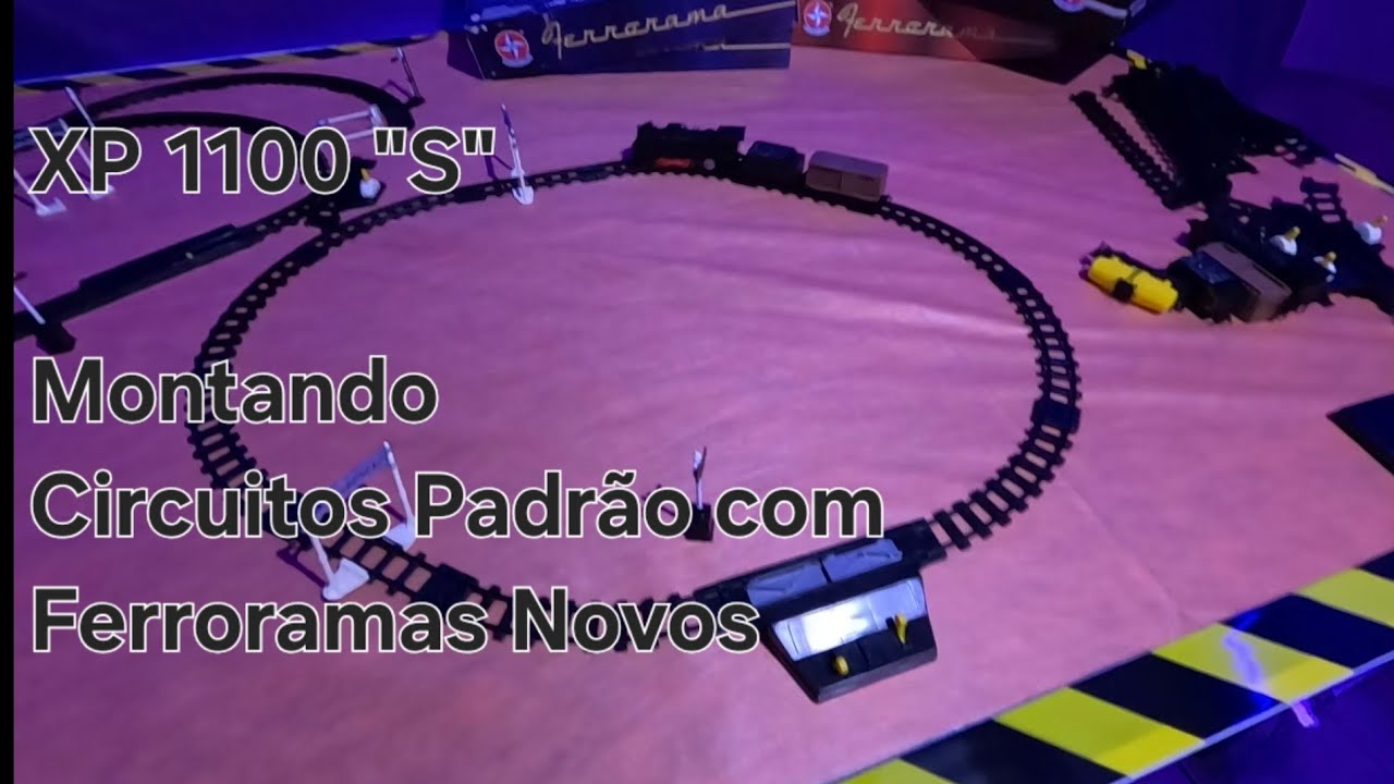 Ponto de Vista | Montagem de Circuito XP 1100 com componentes dos Novos Ferrorama Estrela