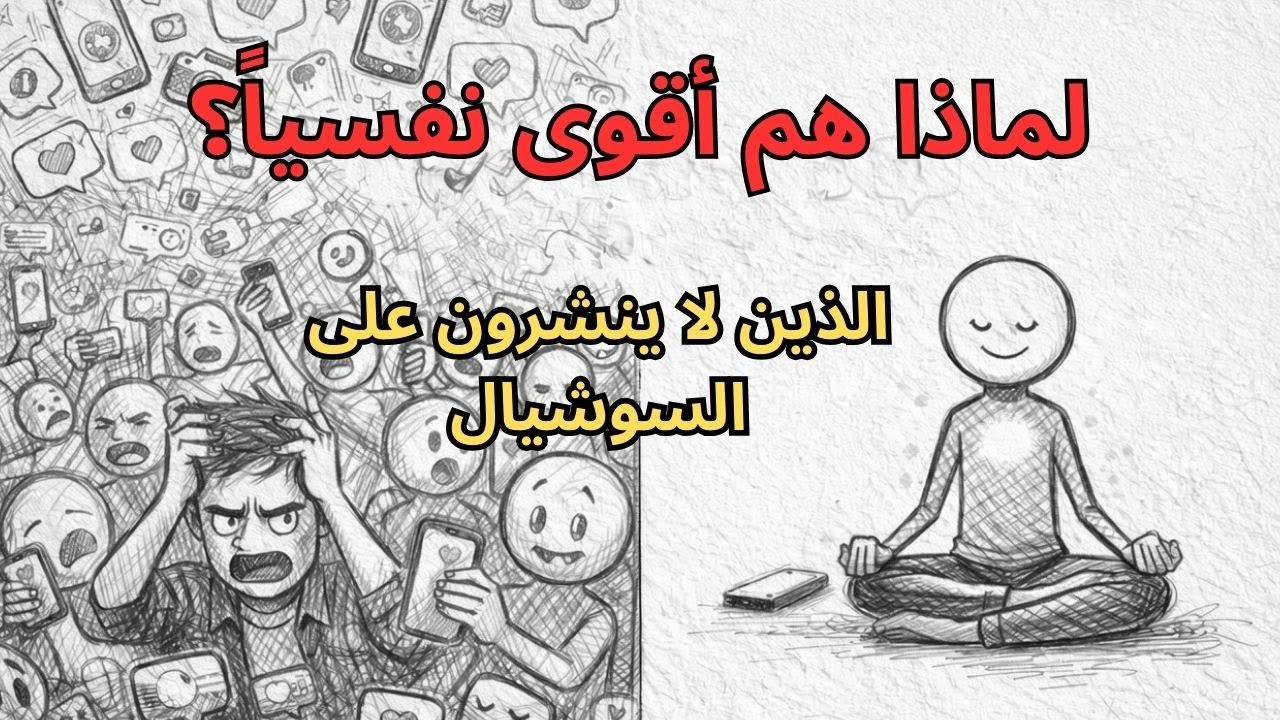 لماذا الأشخاص الذين لا ينشرون على السوشيال ميديا أقوى نفسياً؟ | 4 علامات علم نفس