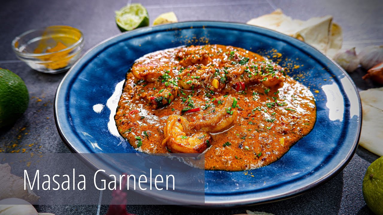 Indisches Garnelen Curry zum niederknien - Das musst du kochen!