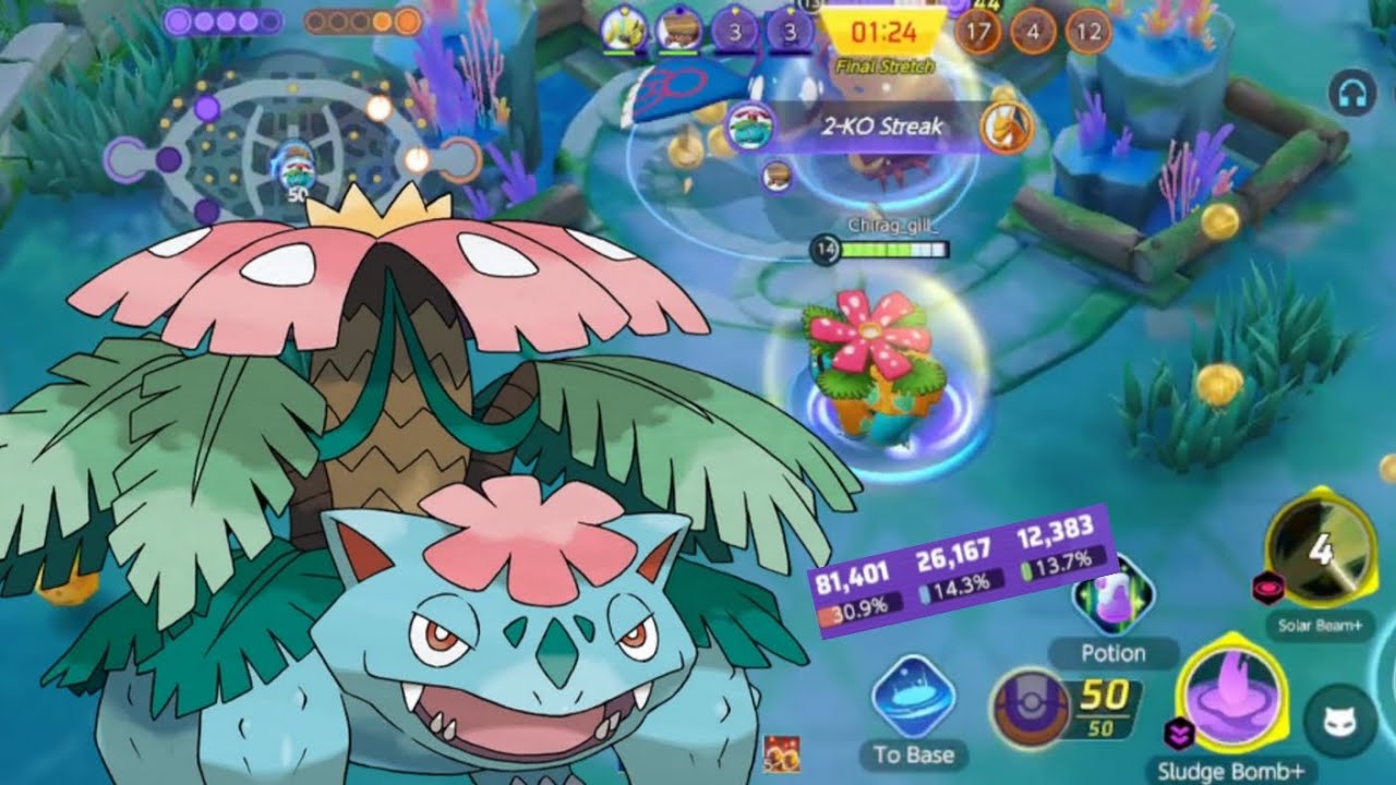 17 kills (81,401 )Damge🤯🤯 #pokemonunite #pokemon #pokemoncommunity #pokémon 
