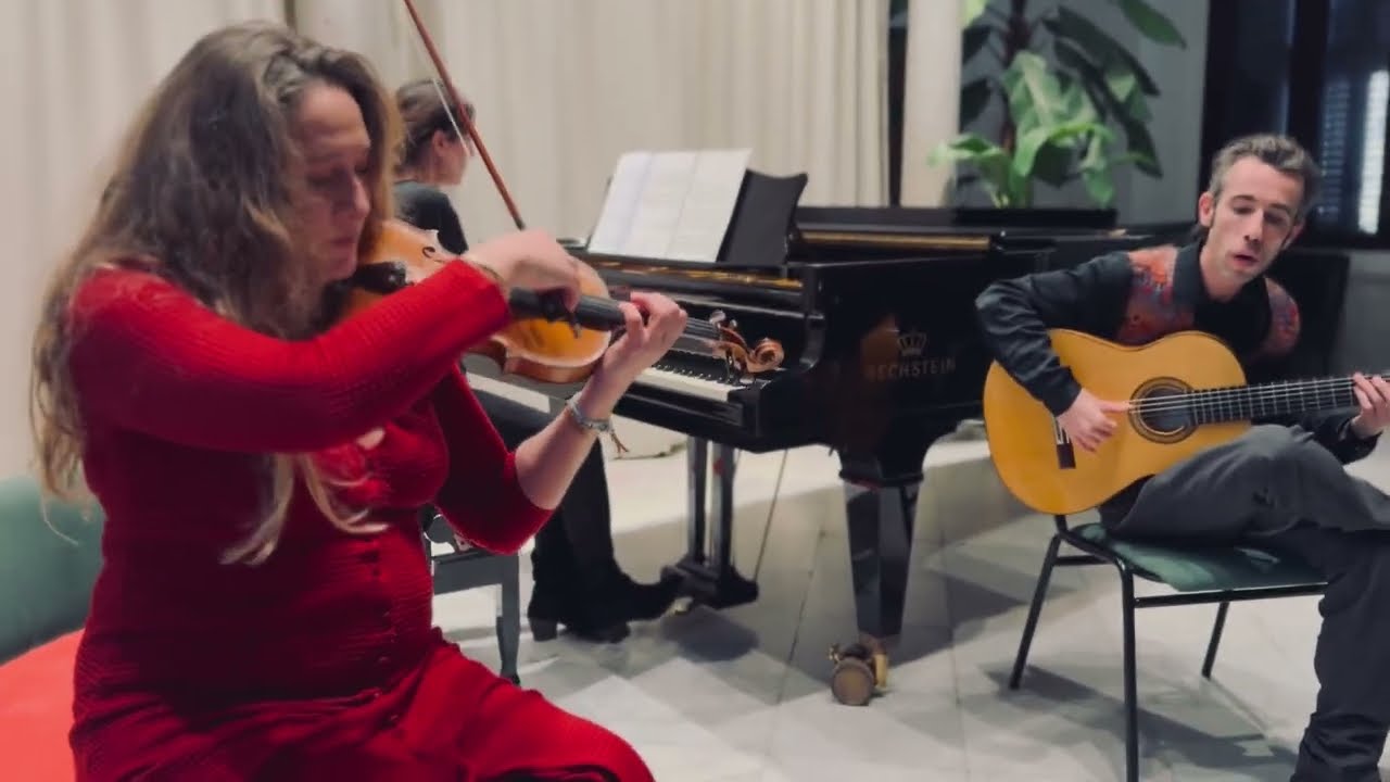 El paño moruno (M. de Falla) - Trío Alfatu | Piano, Violín & Guitarra Flamenca