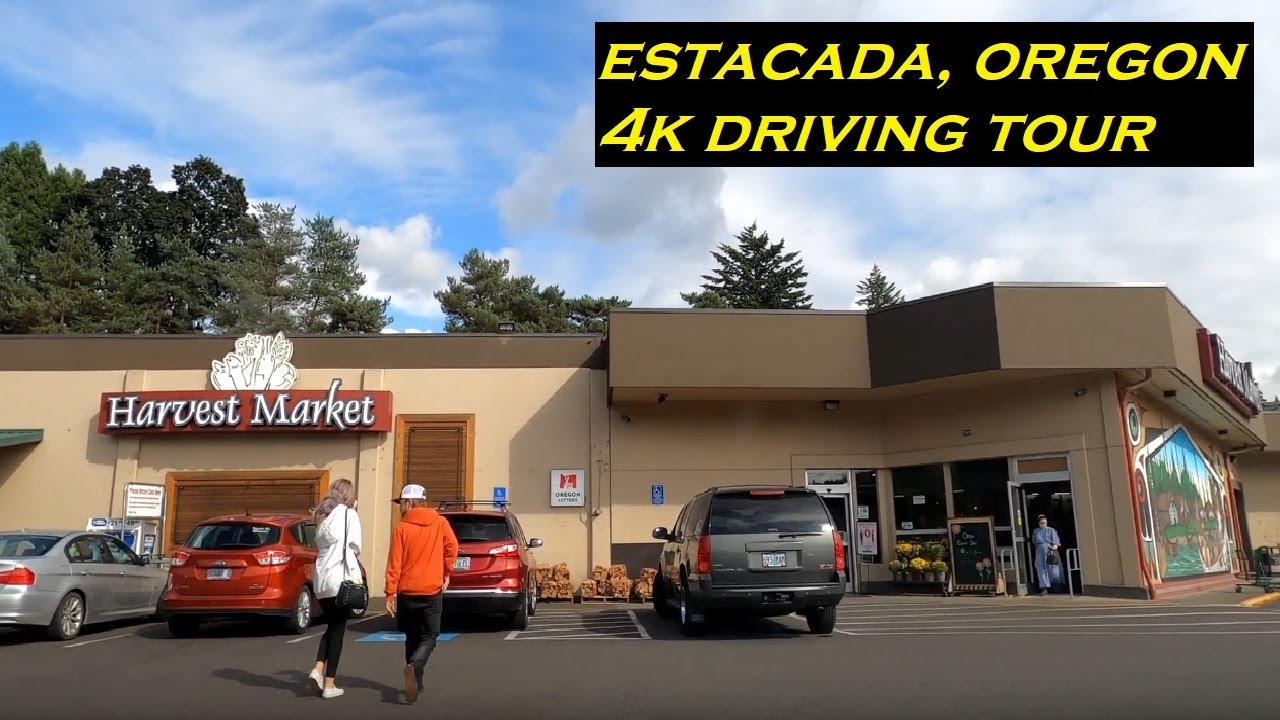 Estacada, Oregon | 4k Driving Tour | After Stage 3 Evacuation