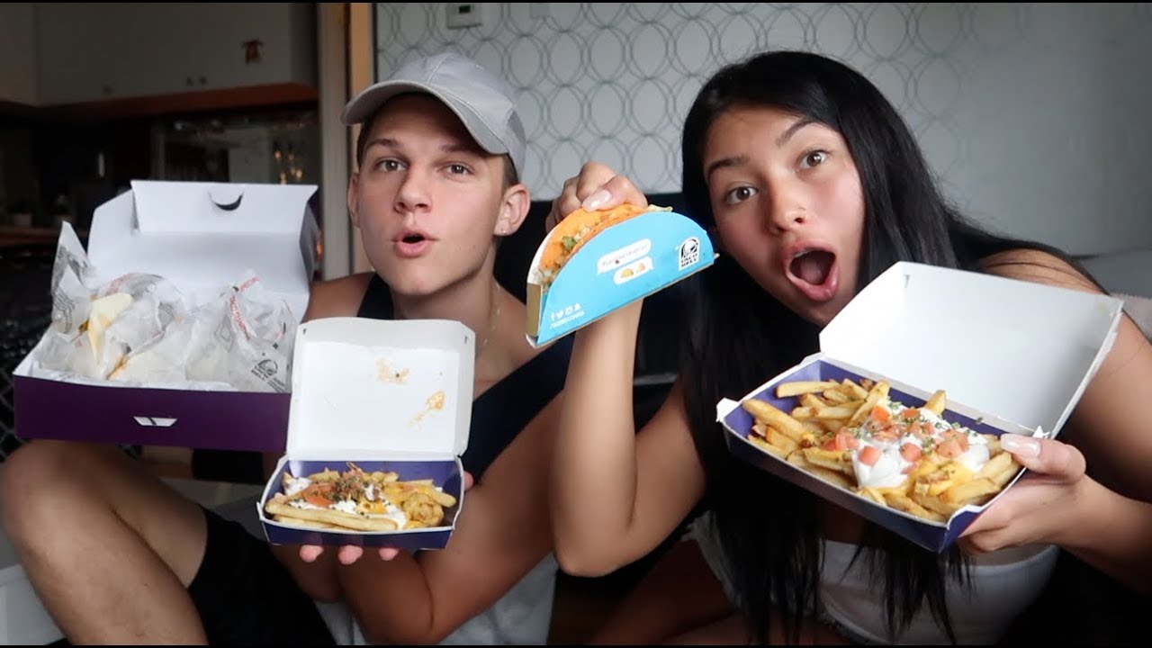 TACO BELL MUKBANG С КОННЕРОМ | Карли и Коннер