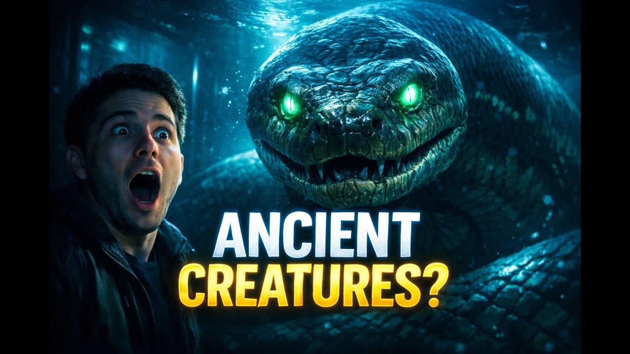 Inside an Aquarium of Prehistoric Creatures