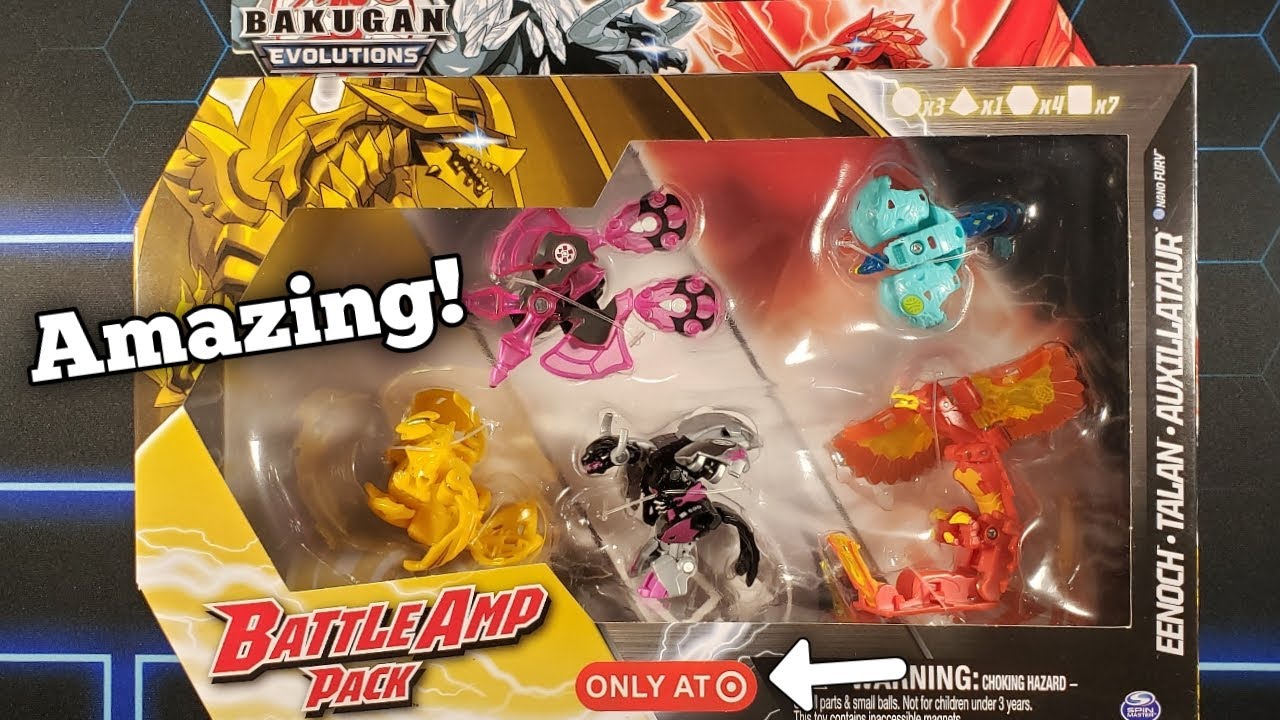 Bakugan Target Exclusive Battle Amp Pack Opening!! (Evolutions)