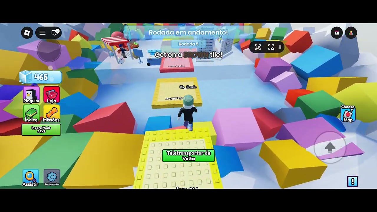 Fazendo gameplay de Roblox