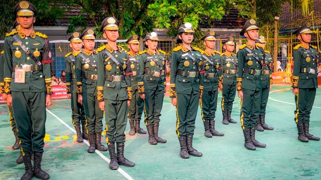 MERINDING! PASKIBRA SMPN 2 KATAPANG AT LKBB LAGA ARUNIKA