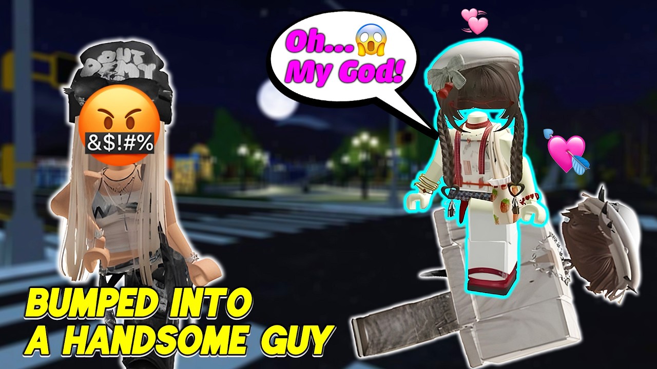 🤩 I Accidentally Fell Into a Handsome Guy… And He Added Me as His ‘Girlfriend’ 🥰 TTS Roblox Story