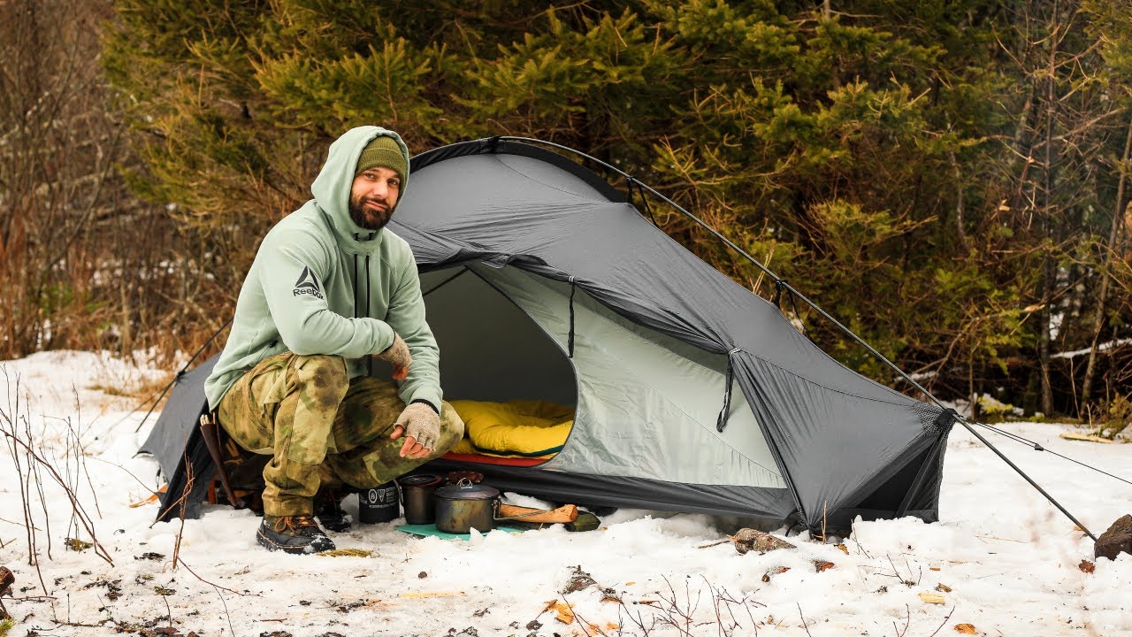 Camping In Rain With Small Tent