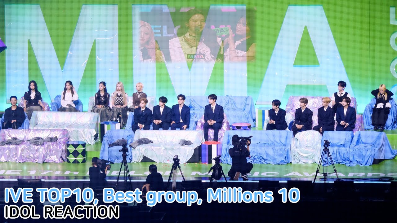 IVE win speech IDOL REACTION (aespa BND JENNIE NCT WISH ADP ALD1 KiiiKiii IDID)｜MMA