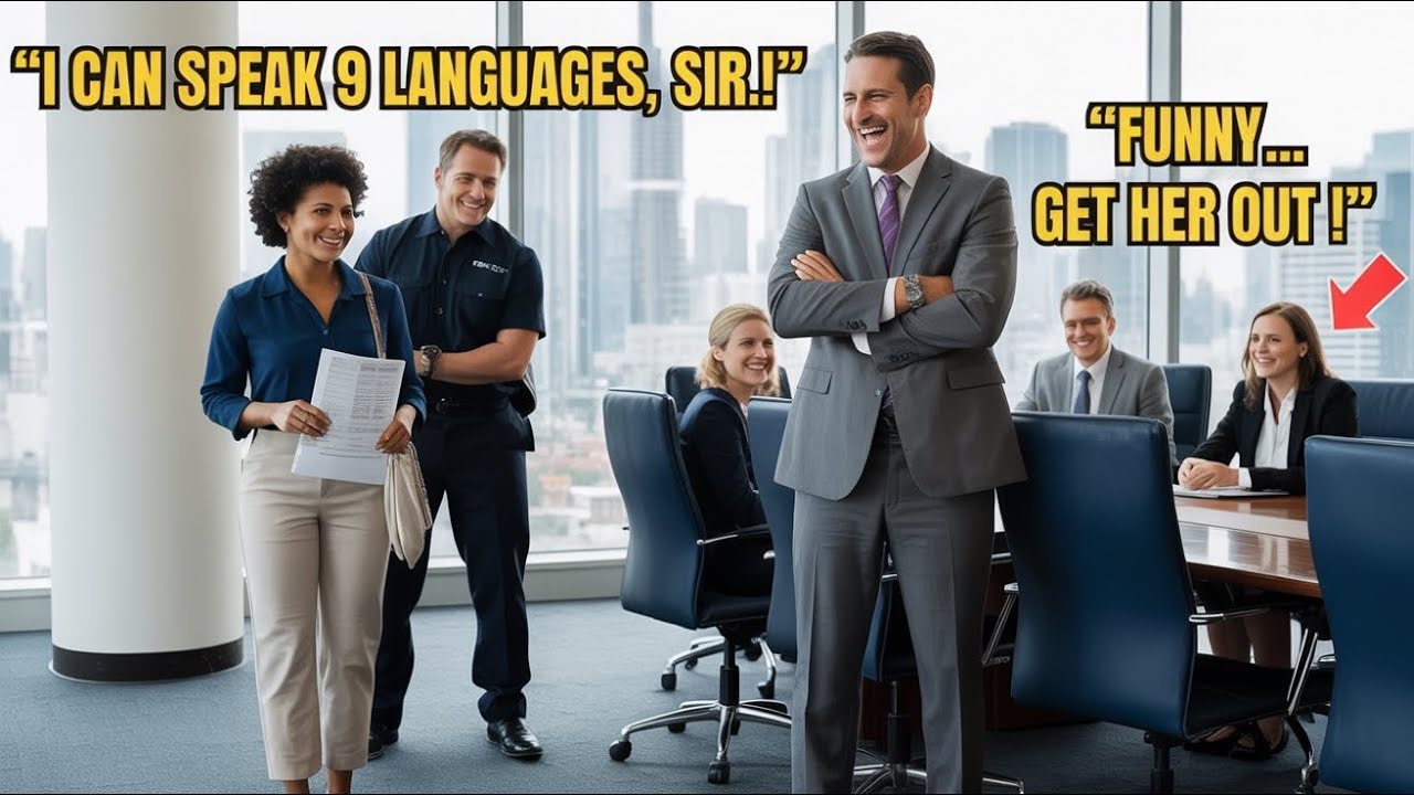The Girl Who Spoke Nine Languages &mdash; The CEO Who Mocked Her Until She Saved His $1B Deal