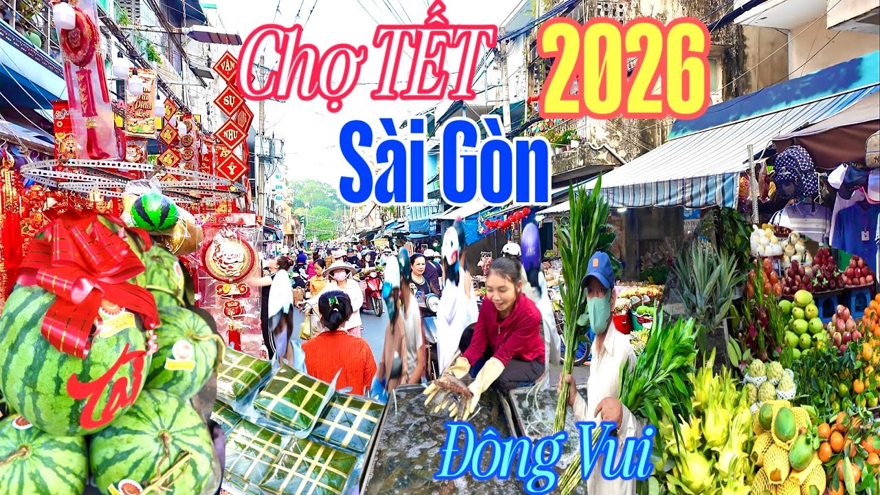 Bất Ngờ Tết 2026 Giá Vẫn Tăng ,Chợ Thị Nghè 200 Năm Nét Đẹp Sài Gòn Xưa Đông Vui  