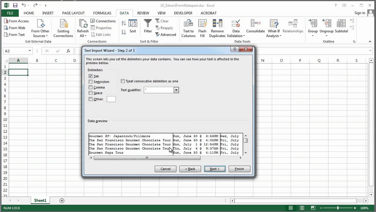 Как извлечь информацию из Блокнота в Excel: советы по MS Excel