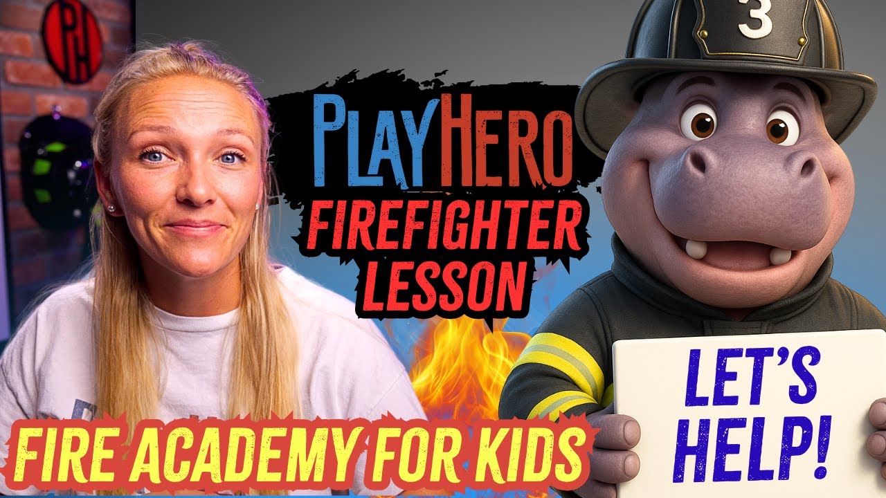 PlayHero Fire Academy For Kids Day 3: Help Like a Firefighter!
