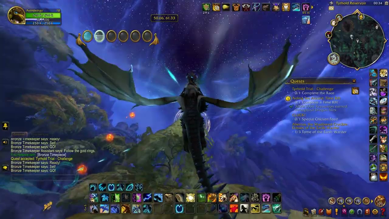 Wow Thaldraszus Race Course Tyrhold Trial Challenge Gold