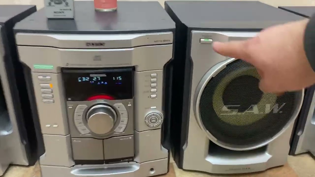 Audio system SONY MHC-AG440S with Bluetooth