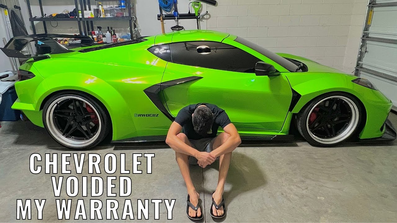 Chevrolet АННУЛИРОВАЛ ГАРАНТИЮ на мой C8 CORVETTE!