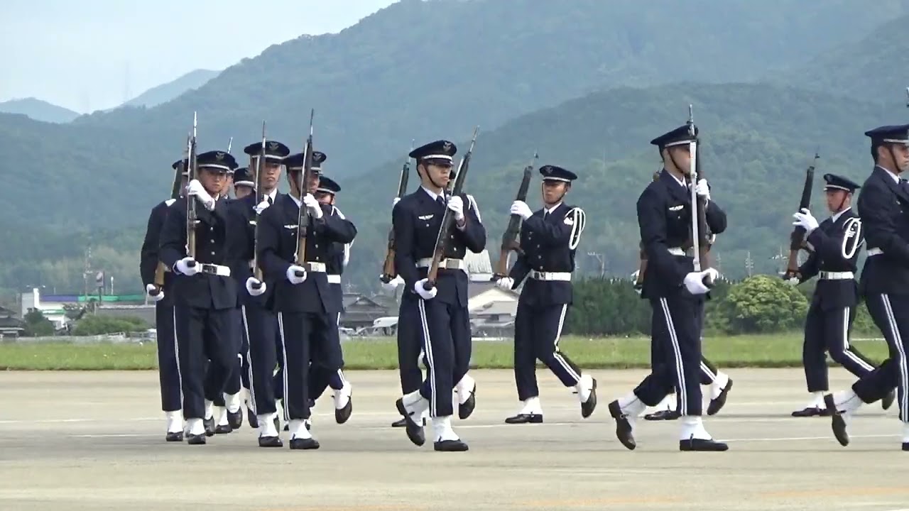 第79期航空学生ファンシードリル　防府航空祭2024