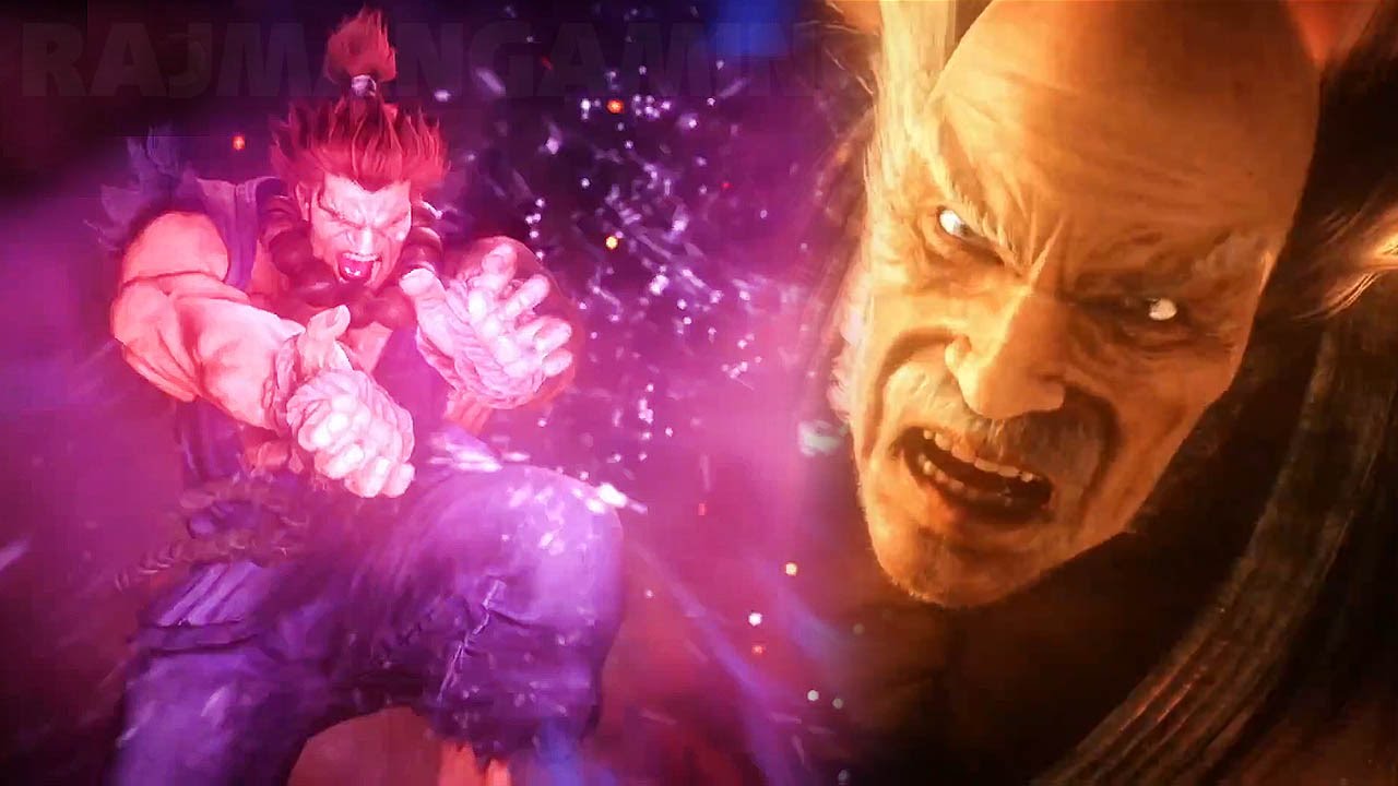 Tekken 7: Fated Retribution - Akuma vs Heihachi Gameplay @ 1080p (60fps) HD ✔