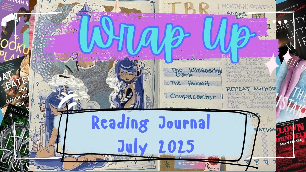 July Wrap Up Reading Journal