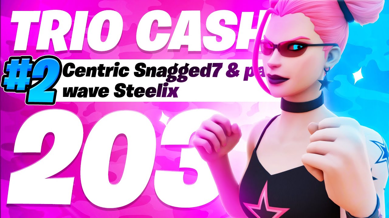 2ND PLACE IN THE FIRST TRIO CASH CUP (1800$) 🤑