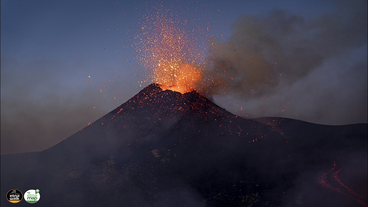 Eruzione Cratere Voragine - Etna 2/7/2024
