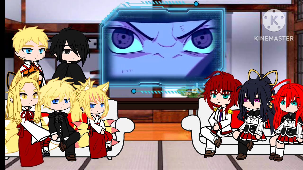 реакция dxd на Минато как дедушка куны