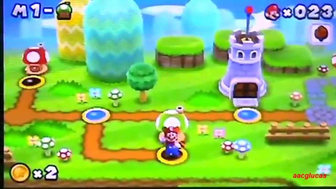 Guia New Super Mario Bros 2 100% Mundo 1