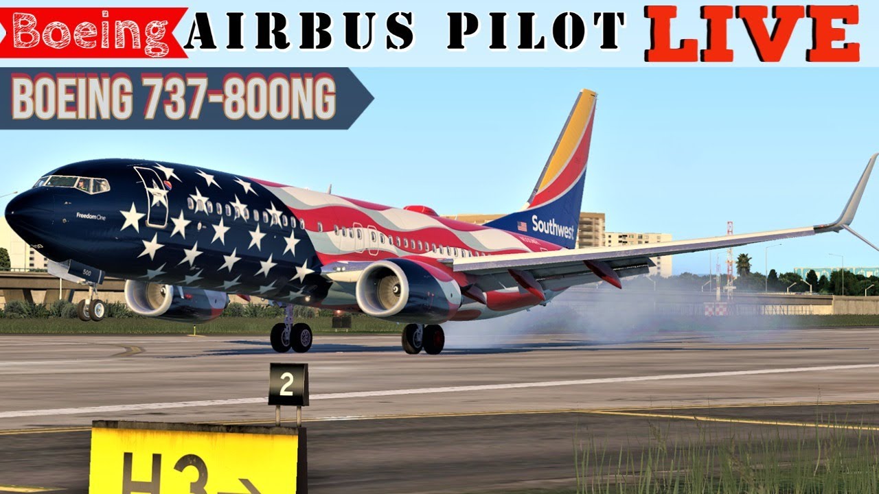 Капитан Airbus Gone Boeing | Zibo 737NG | Лучший бесплатный самолёт | РЕАЛЬНЫЙ пилот вживую