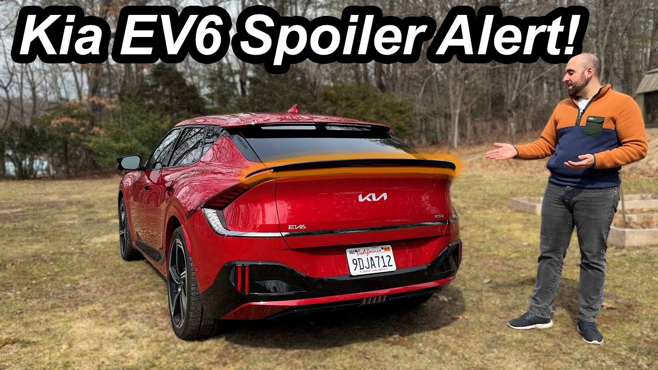 Kia EV6 Spoiler & Rear Seat Protectors Accessory Review