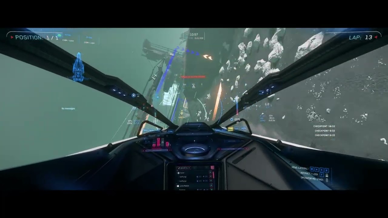 Star Citizen The Snake Pit Razor LX 0:42.487