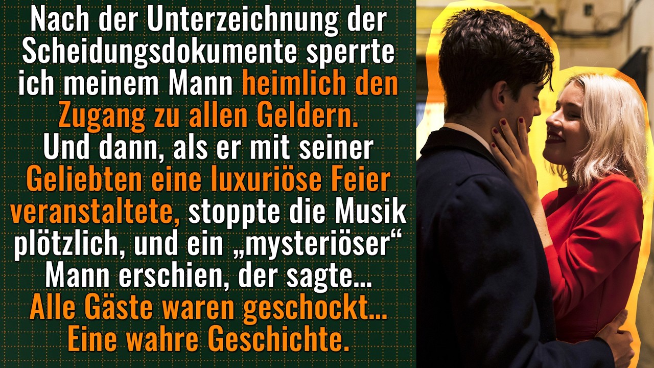 Nach der Scheidung sperrte ich meinem Mann den Geldzugang. Bei der Geliebten war er geschockt.