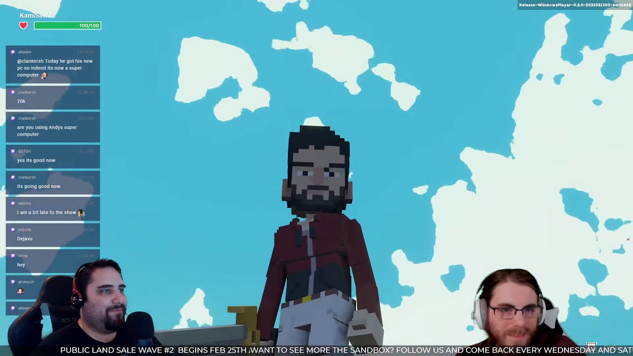 The Sandbox Live Stream - Game Maker Saturday - Feb. 20, 2021