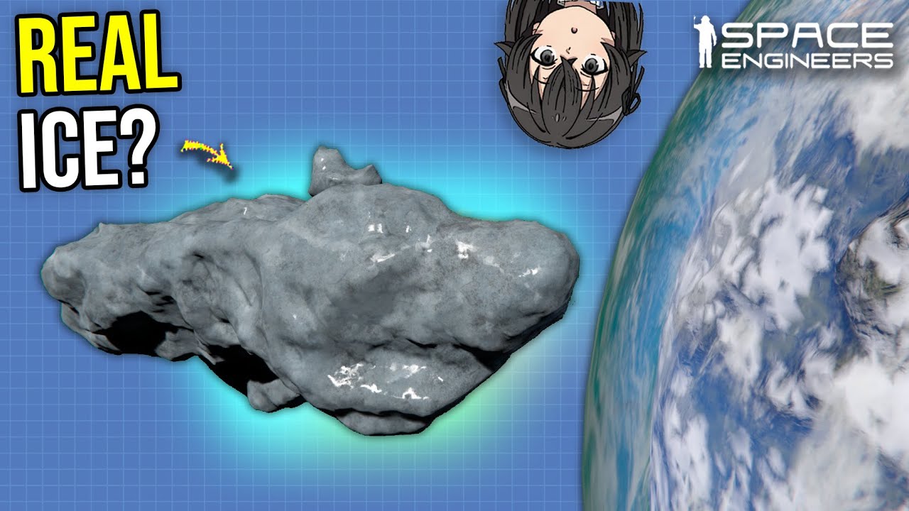 This is How to Spot Fake Ice Asteroid, Space Engineers