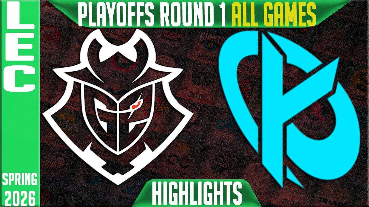 G2 vs KC Highlights ALL GAMES | LEC Spring 2026 Playoffs | G2 Esports vs Karmine Corp G1