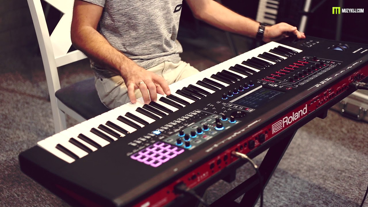 Roland Fantom Synth Scene