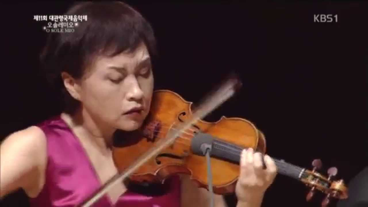 Kyung Wha Chung plays Schubert violin sonata No.4 'Duo'
