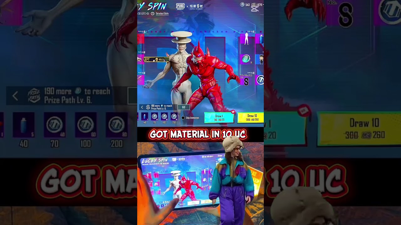 &ldquo;Only 10 UC for Upgradable Material?! 🔥 | PUBG Mobile Lucky Spin 😱&rdquo;